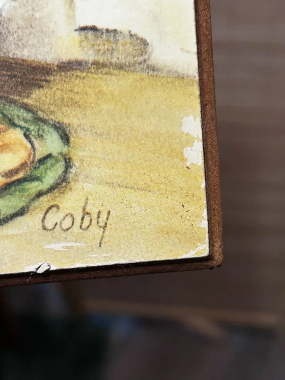 Vintage Coby art prints children praying